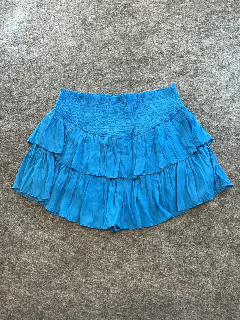 Jondie Light Blue Ruffle Skort RRR